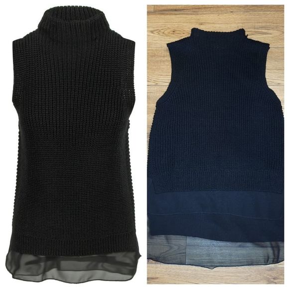 bishop + young Tops - Bishop +young knit sheer tank size L nwt